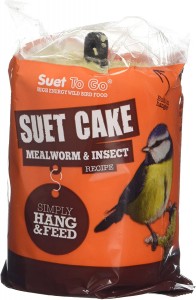 Suet To Go Mealworm & Insect Hanging Cake